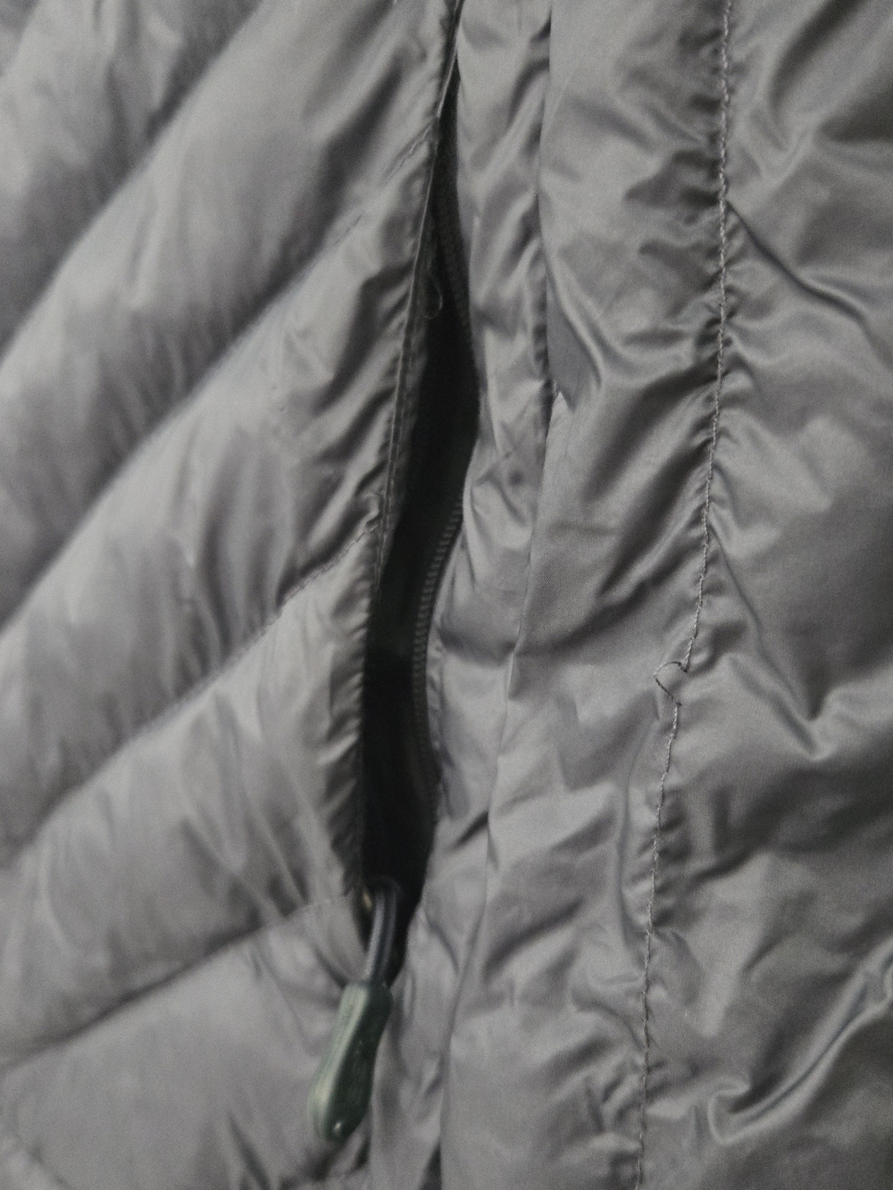 32 Degrees Women's Quilted Puff Vest in Charcoal - Picture 5 of 5